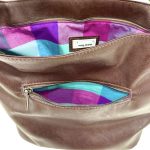 Elegant Dark Brown Slouchy Bag