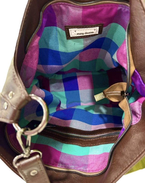 Elegant Dark Brown Slouchy Bag