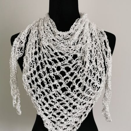 Sequin Triangle Scarf