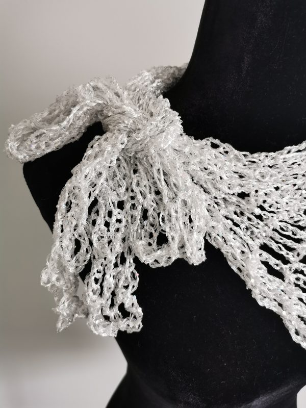 Sequin Triangle Scarf
