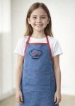 Chambray BBQ Apron - Junior Size -Personalizable
