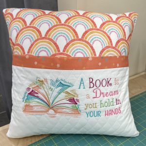 Book Pocket Pillow Slip Cover