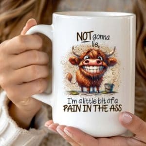 Not gonna lie 15oz Mug
