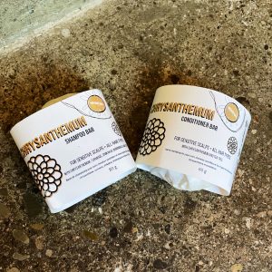 Chrysanthemum Shampoo+Conditioner Bar Set for Scalp Balancing