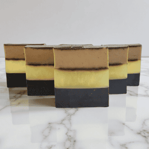 Charcoal, Honey and Coffee soap, 120 g