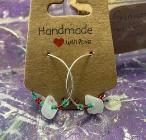 Christmas earrings