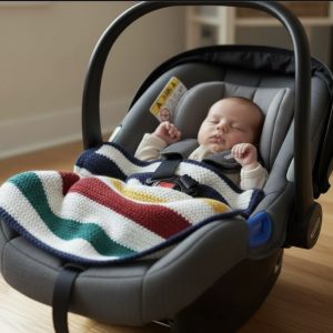 Hand-Crochet Baby Blanket