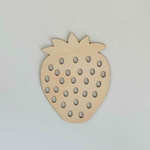 Strawberry Lacing Activity