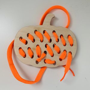 Pumpkin Lacing Activity