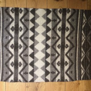 Wool Rug with Tassles