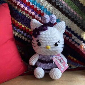 Hello Kitty Purple Butterfly
