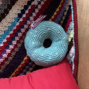 Mini Blue Donut