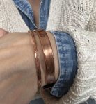 Copper Bracelet - Slim Width