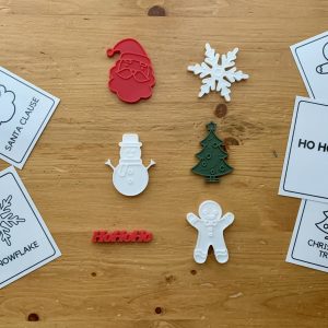Christmas Loose Parts Set with Flashcards