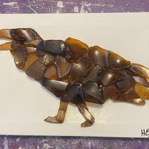 sea glass raven