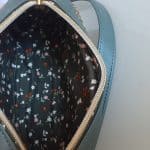 Slouchy Cork Bag with Black Faux Leather, Divided Compartment, Antique Brass Hardware