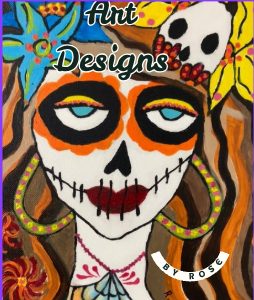 Sugar Skull Makeup Print (5"x 7" and 8"x 10")