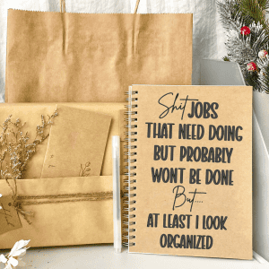 Hilarious To Do List Spiral Notebook