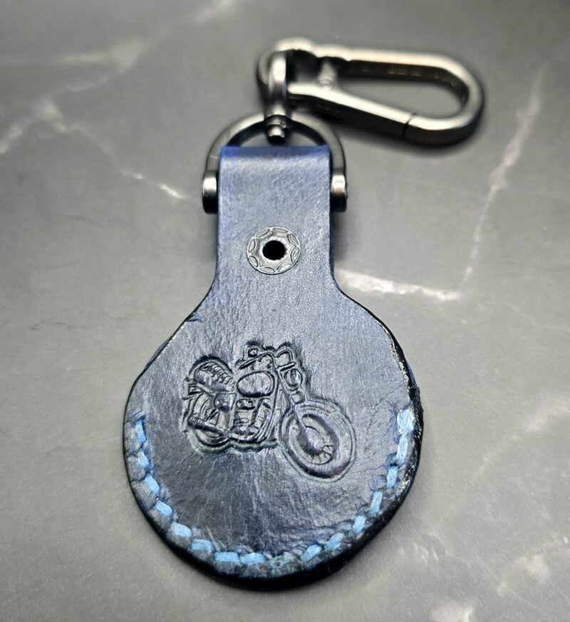 Navy-Leather-Apple-AirTag-Cover-with-Motorcycle-AT15E-e1748020194288