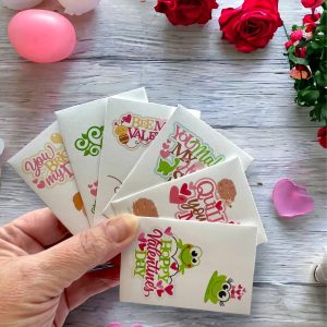 Seed Packages - Valentine's Day Gift for Kids - Includes Poppy Seeds