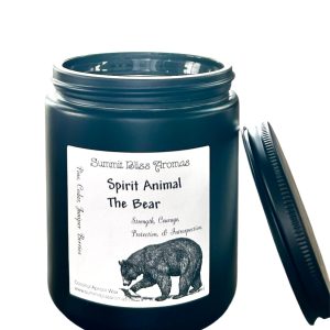 Spirit Animal Candle The Bear