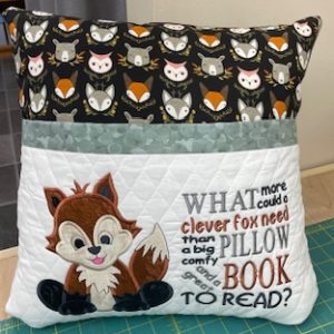 Book Pocket Pillow Slip Cover