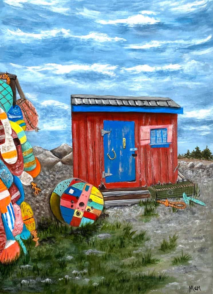 Red-Shed-and-Buoy-Wall