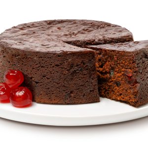 Authentic Jamaican Rum Cake (Black Cake) – Rich Caribbean Fruit Cake Soaked in Rum & Wine - SAB Fruit Jamaican Rum Cake is in 3 sizes - 454g, 907g, 1.36kg