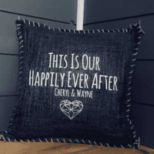 This Is Our Happily Ever After. Pillow Cover.