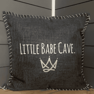 Little Babe Cave. Pillow Cover.