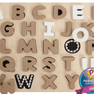 Alphabet Uppercase Chalkboard Puzzle