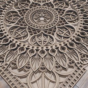 Boho Wall Design Masterpiece 24"x24"