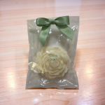 Wedding Thank You gift for guests, - Peony Flower Candle