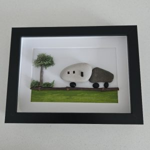 Pebble Art Trailer-5" x 7"