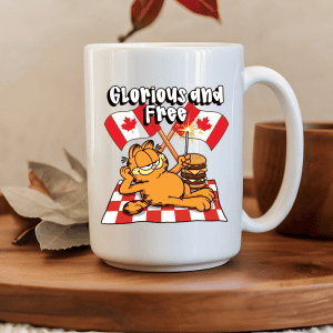Glorious and Free Garfield 15oz Mug