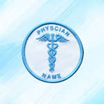 Personalized Doctor Patch, Embroidered Patches