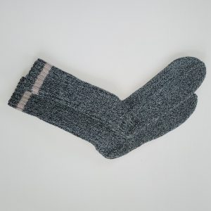 Knitted wool socks