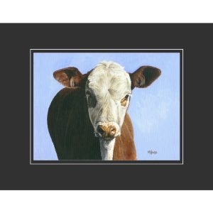 Artist Print - Curious Calf