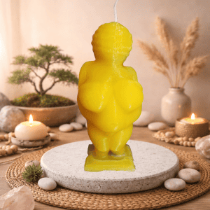 Venus of Willendorf Beeswax Candle