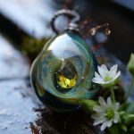 Fairy Fantasy - Crystal Necklace, Iridescent Glass Pendant, Magical Fantasy Jewellery