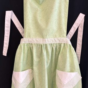 Dots and Leaves Apron
