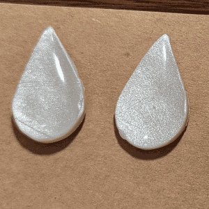 Iridescent Teardrop Earrings