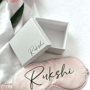 Personalized Sleep Mask | Satin Sleep Mask | Eye Sleeping Mask | Custom Sleep Mask | Gift