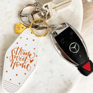 Home Sweet Home Motel Key Chain