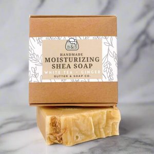 Natural White Tea and Ginger Soaps Vegan Handcrafted - Min Qty 3