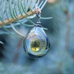 Fairy Fantasy - Crystal Necklace, Iridescent Glass Pendant, Magical Fantasy Jewellery