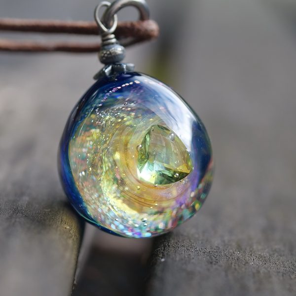 Meditation Talisman - Crystal Necklace, Magical Fantasy Jewelry