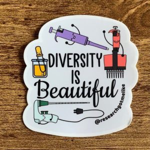 Diversity is Beautiful Sticker