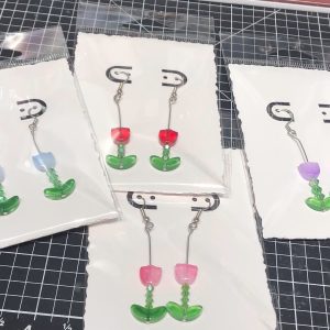 Tulip Drop Earrings