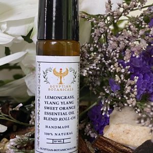 Lemongrass, Ylang Ylang and Sweet Orange Essential Oil Blend Roll-On